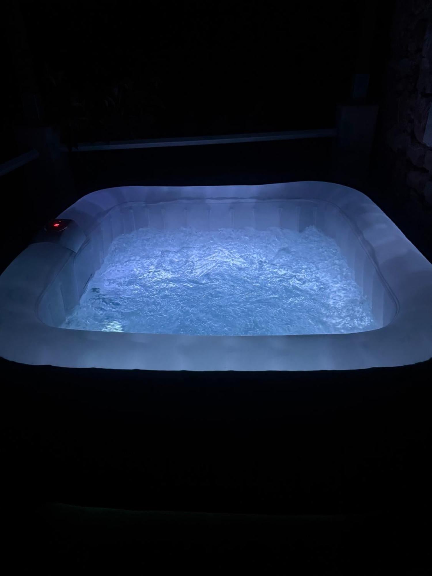 Votre Cocon En Pierre Et Son Spa En Option Gite Le Repos Des Chenes Régusse エクステリア 写真